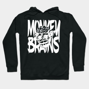 Monkey Brains Logo Black Shirt Hoodie